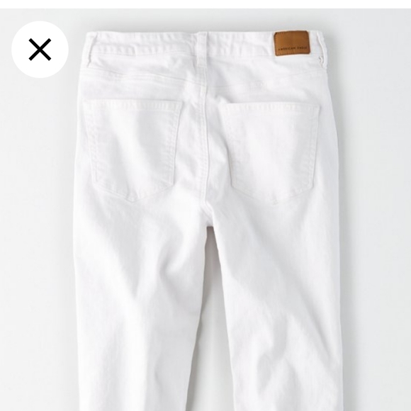AEO WHITE CURVY MO. JEANS - Picture 2 of 12